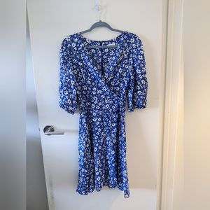 Calvin Klein Faux Wrap Dress